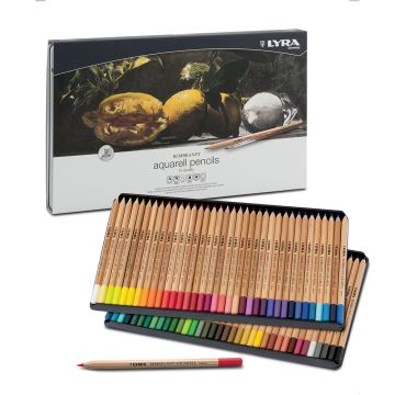 LYRA Rembrandt Aquarell Tin Box - 72pcs