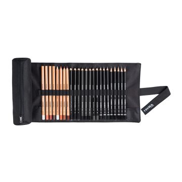 LYRA Sketching 24pcs Nylon Roll