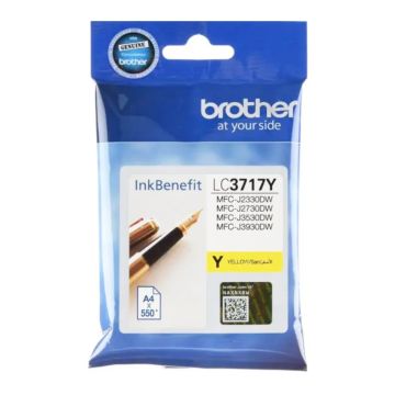 Brother Yellow Ink Cartridge - LC3717Y