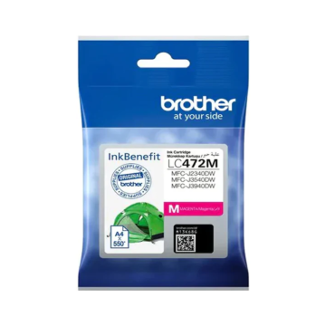 Brother Ink Cartridge LC472 Magenta