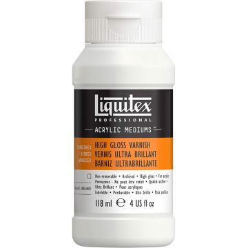 Liquitex Professional High Gloss Varnish, 4-oz