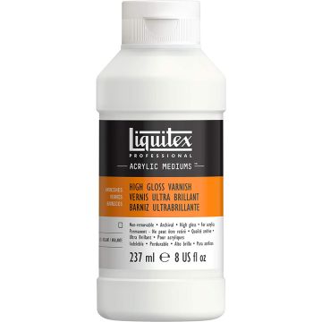 Liquitex High Gloss Varnish 8oz,