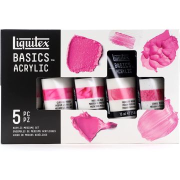 Liquitex BASICS Acrylic Medium Starter Set