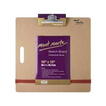 Mont Marte Sketch Board w/Clips Med