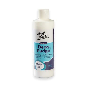 Mont Marte Deco Pudge Signature Deco Pudge Craft Varnish Signature 236ml  - Matte