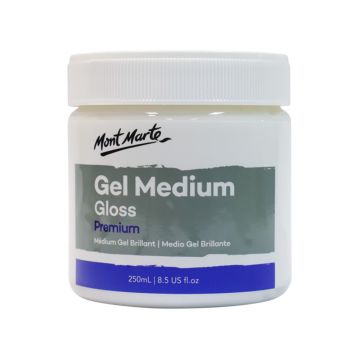 Mont Marte Gel Medium Gloss 250ml