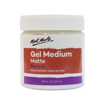 Mont Marte Gel Medium Matte 250ml