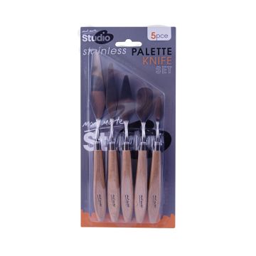Mont Marte Studio Palette Knife Set 5pc - Stainless