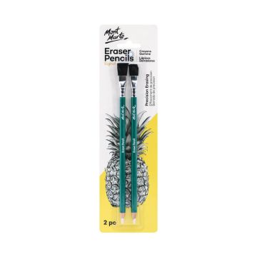 Mont Marte Precision Eraser with Brush 2pc
