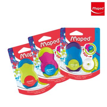 Maped Loopy 1H Sharpner-Eraser Soft Touch