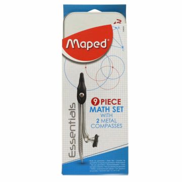 Maped Set Essentials Geomtry 9pcSet