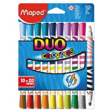 Maped Color Peps Felt Tip Duo 