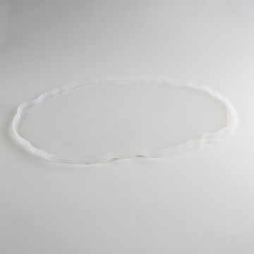 Oval fruit plate Resin Mold - 3419