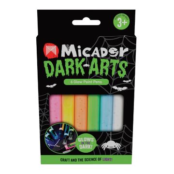 Glow Paint Pens Set of 6