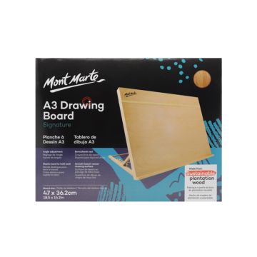 Mont Marte Drawing Board A3 with elastic band