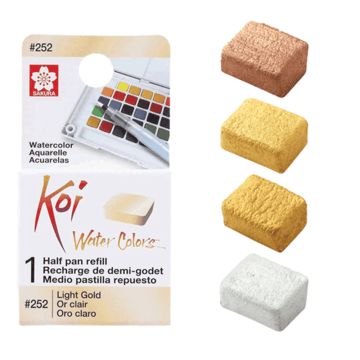 Sakura Koi Water Colours Refill - Metallic Shades