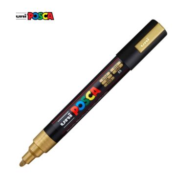 Posca Paint Pen Waterbased Marker PC-5M - Gold 