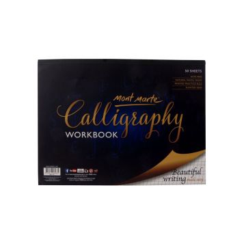 Mont Marte Calligraphy Workbook 22.9x30.5cm 50 sheet