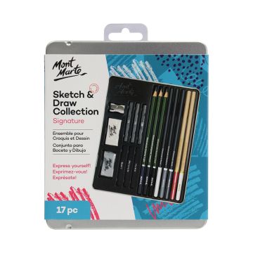 Mont Marte Sketch & Draw Collection 17pc