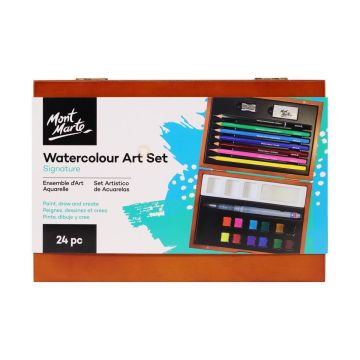 Mont Marte Watercolour Art Set 24pc