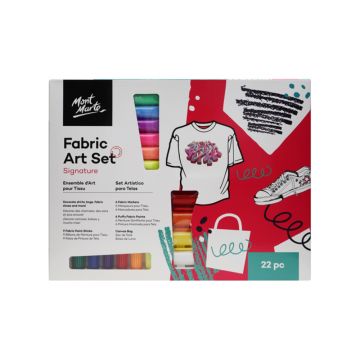 Mont Marte Fabric Art Set 22pc