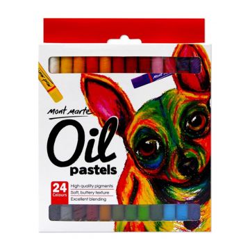 Mont Marte Oil Pastels 24pc