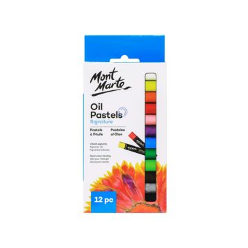 Mont Marte Oil Pastels 12pc