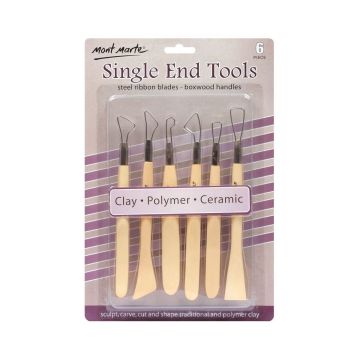 Mont Marte Single End Tools 6pc