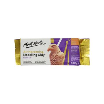 Mont Marte Air Hardening Modelling Clay - Terra 500gms