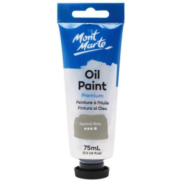 Mont Marte Oil Paint 75ml - Neutral Grey