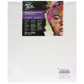 Mont Marte Single Thick Canvas Premium 25.4 x 30.5cm