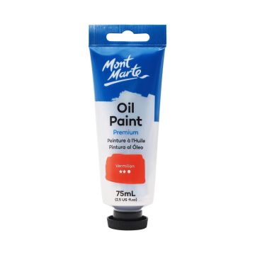 Mont Marte Oil Paint 75ml - Vermilion
