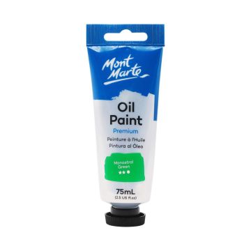 Mont Marte Oil Paint 75ml - Monastral Green