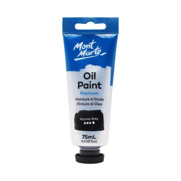 Mont Marte Oil Paint 75ml - Paynes Grey