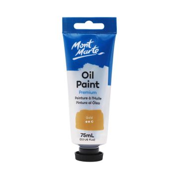 Mont Marte Oil Paint 75ml - Gold