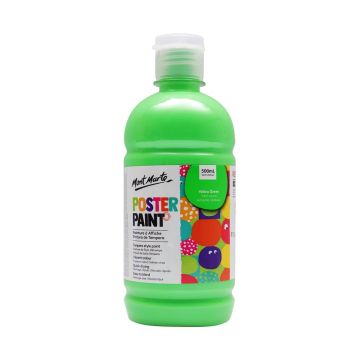 Mont Marte Poster Paint 500ml - Yellow Green