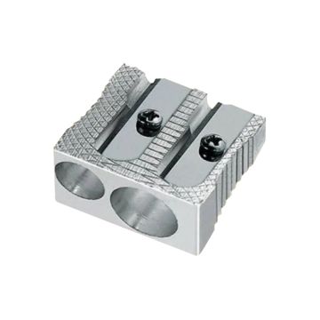 Pencil Sharpener M+R Metal Double Hole