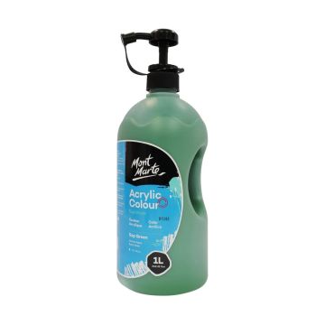 Mont Marte Studio Acrylic 1 Litre - Sap Green