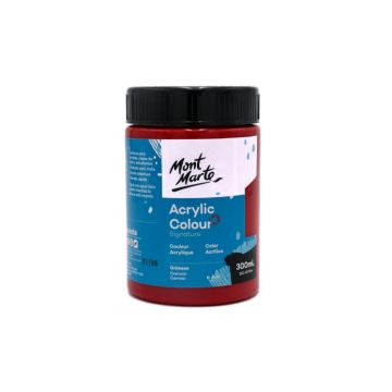Mont Marte Signature Acrylic Colour 300ml Crimson