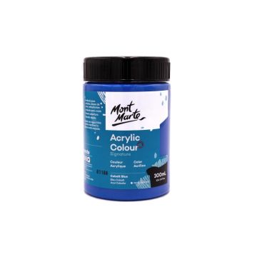 Mont Marte Signature Acrylic Colour 300ml Cobalt Blue