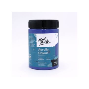 Mont Marte Signature Acrylic Colour 300ml Ultramarine Blue
