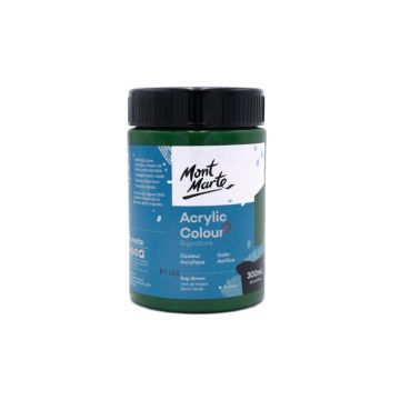 Mont Marte Signature Acrylic Colour 300ml Sap Green