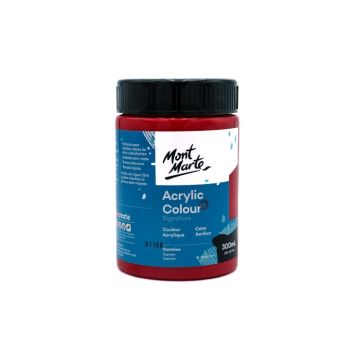Mont Marte Signature Acrylic Colour 300ml  Carmine