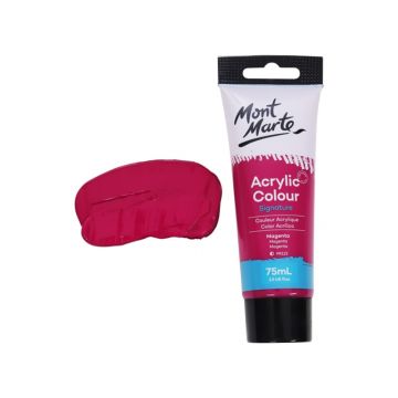 Mont Marte Studio Acrylic Paint 75ml - Magenta