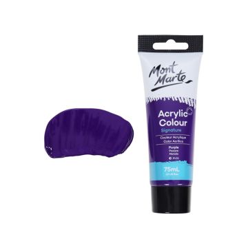 Mont Marte Studio Acrylic Paint 75ml - Purple