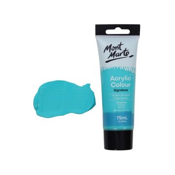 Mont Marte Studio Acrylic Paint 75ml - Turquoise
