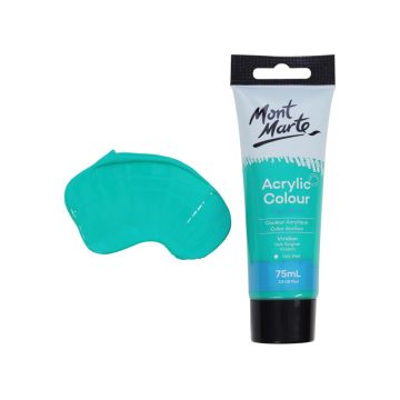 Mont Marte Studio Acrylic Paint 75ml - Viridian