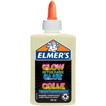 Elmer's Glue Glow Liquid 147ml  Natural