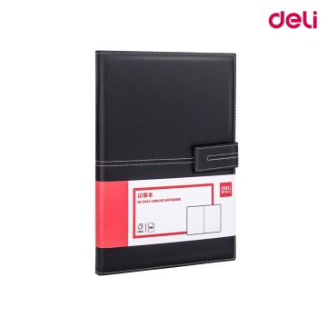 Leather cover Notebook 250 x 175mm | 80gsm | 120/s Deli - 3344