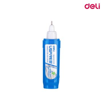 Correction Fluid 10ml White Deli-39292